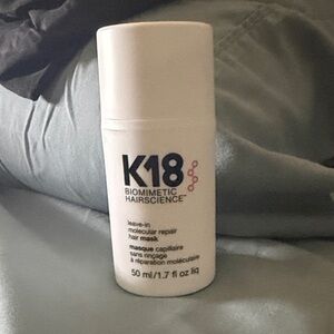 K18 Biomimetic Hairscience Leave-In Molecular Repair Hair Mask - White